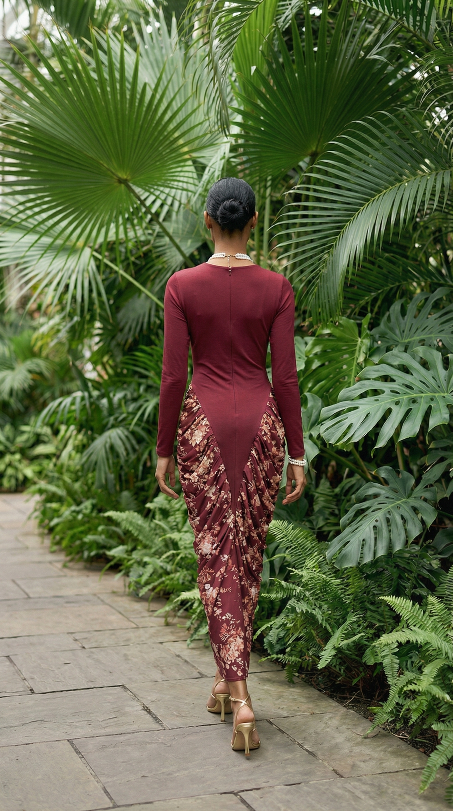 Zaria Dress – Wine