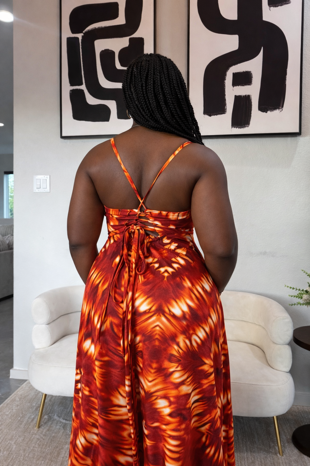 Adunni backless Jumpsuit