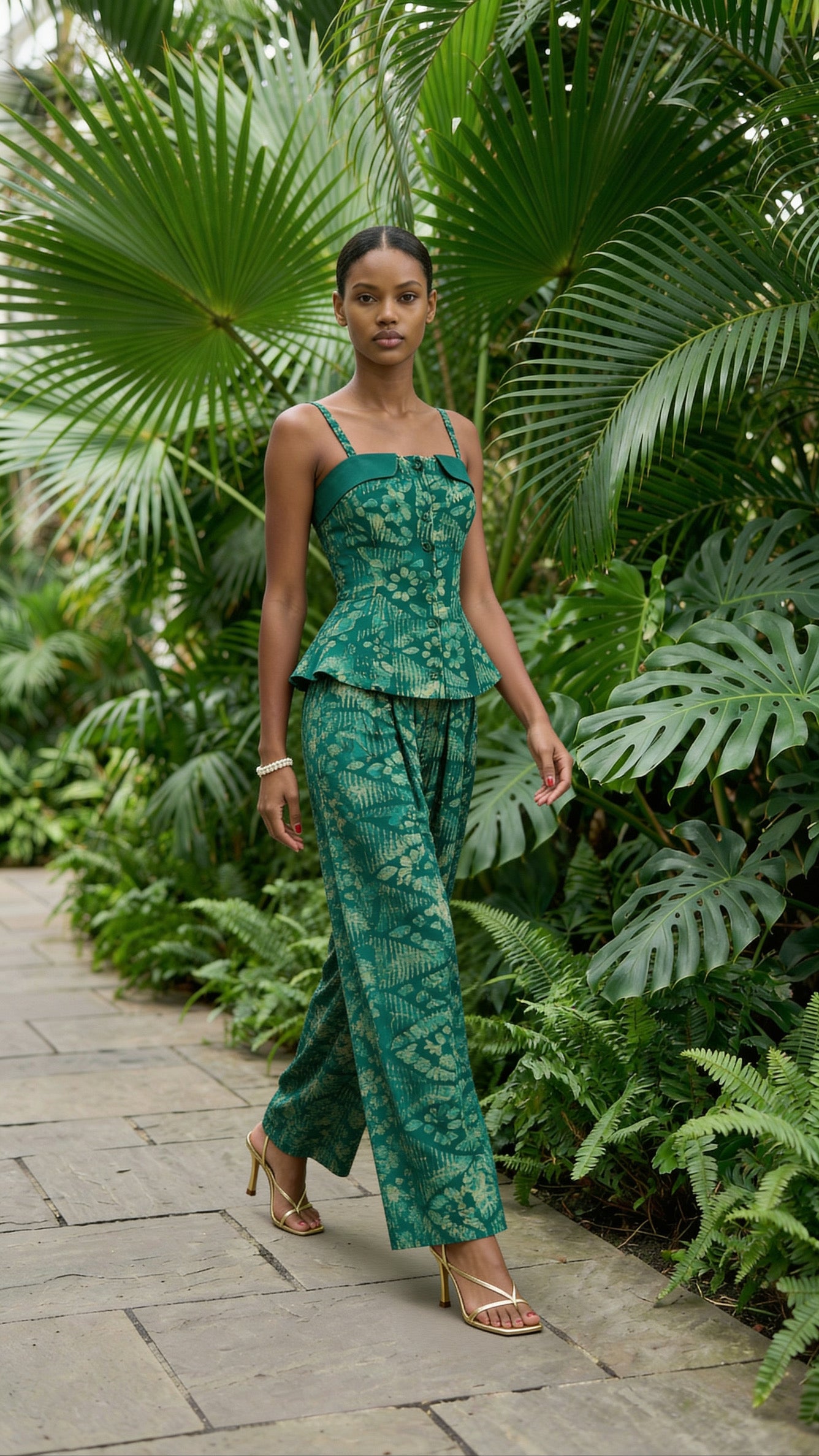 ZURI Luxe Palazzo Set