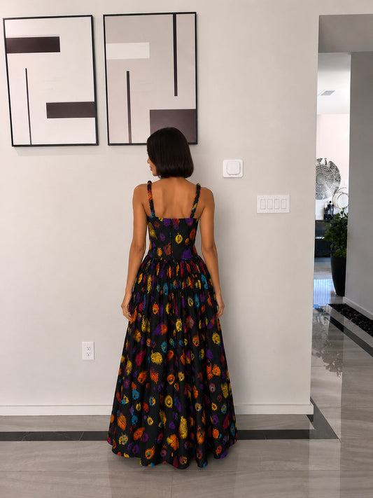 Amara Tropical Maxi Gown