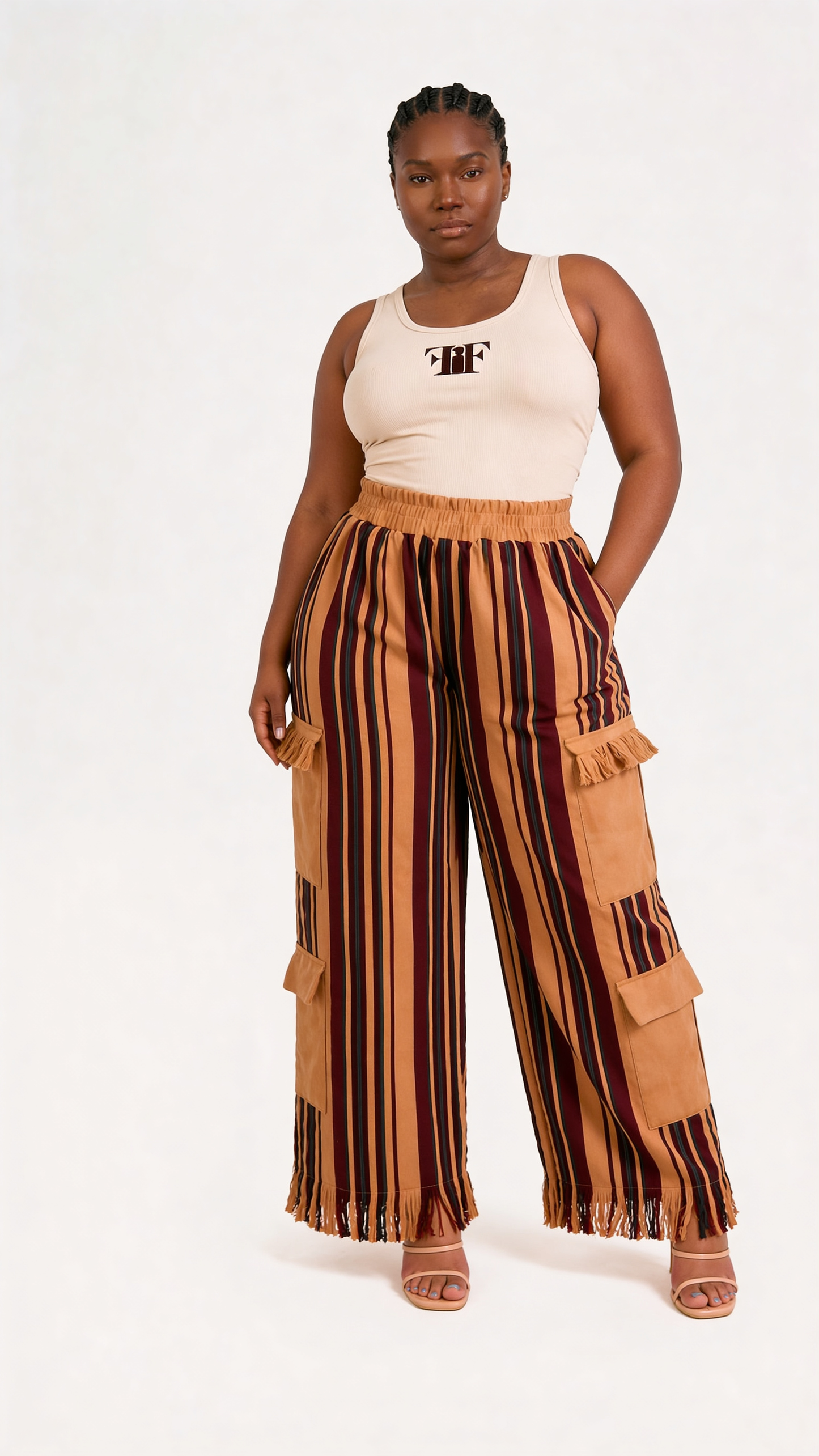 Adara Aso-Oke Palazzo Pant