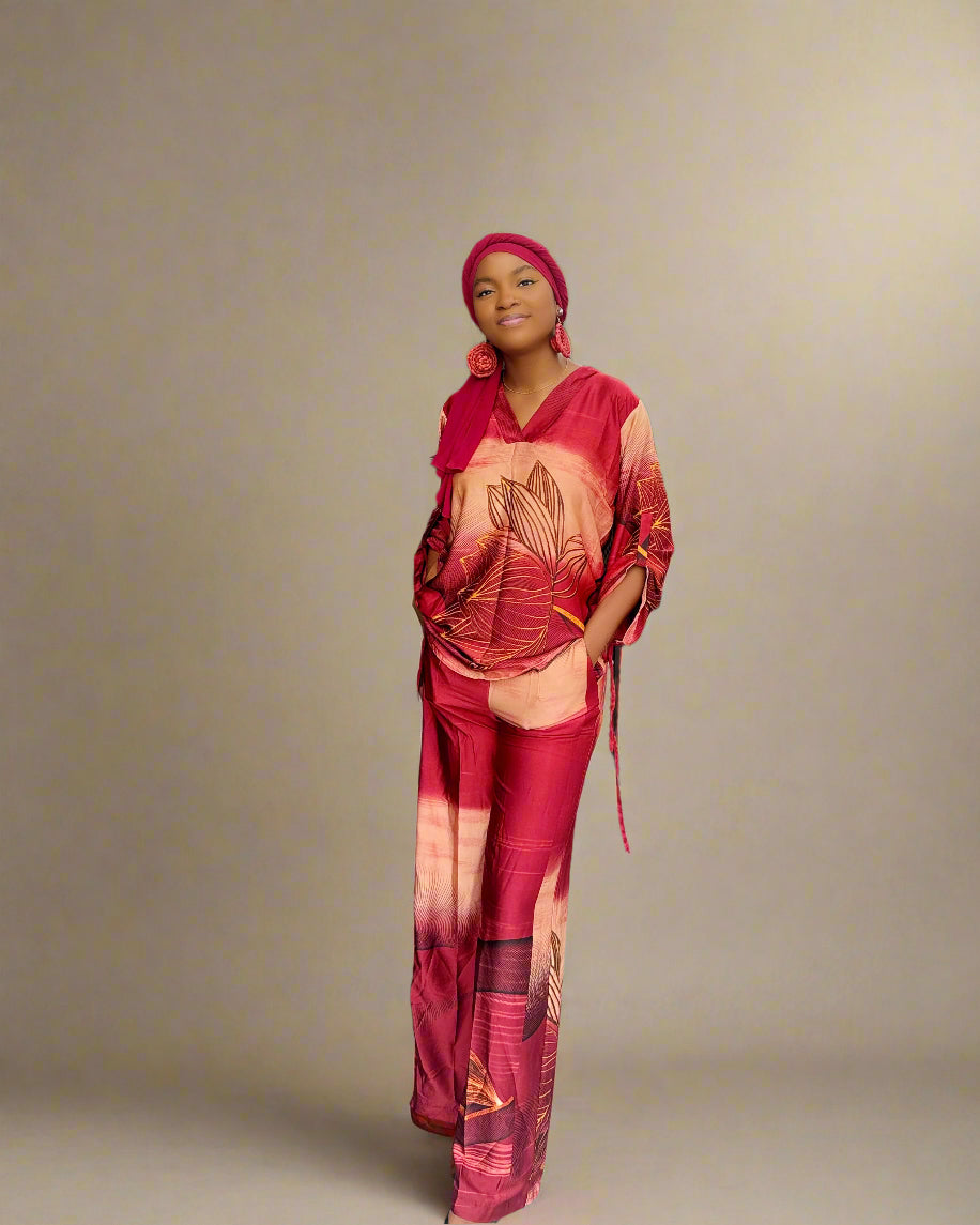 2 piece Side drawstring