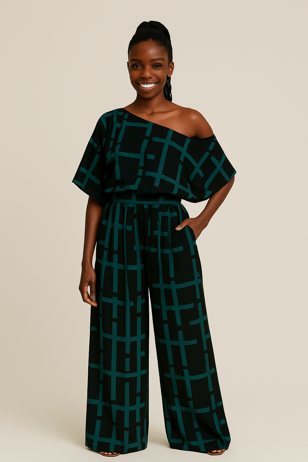 2 Piece Set - off-shoulder