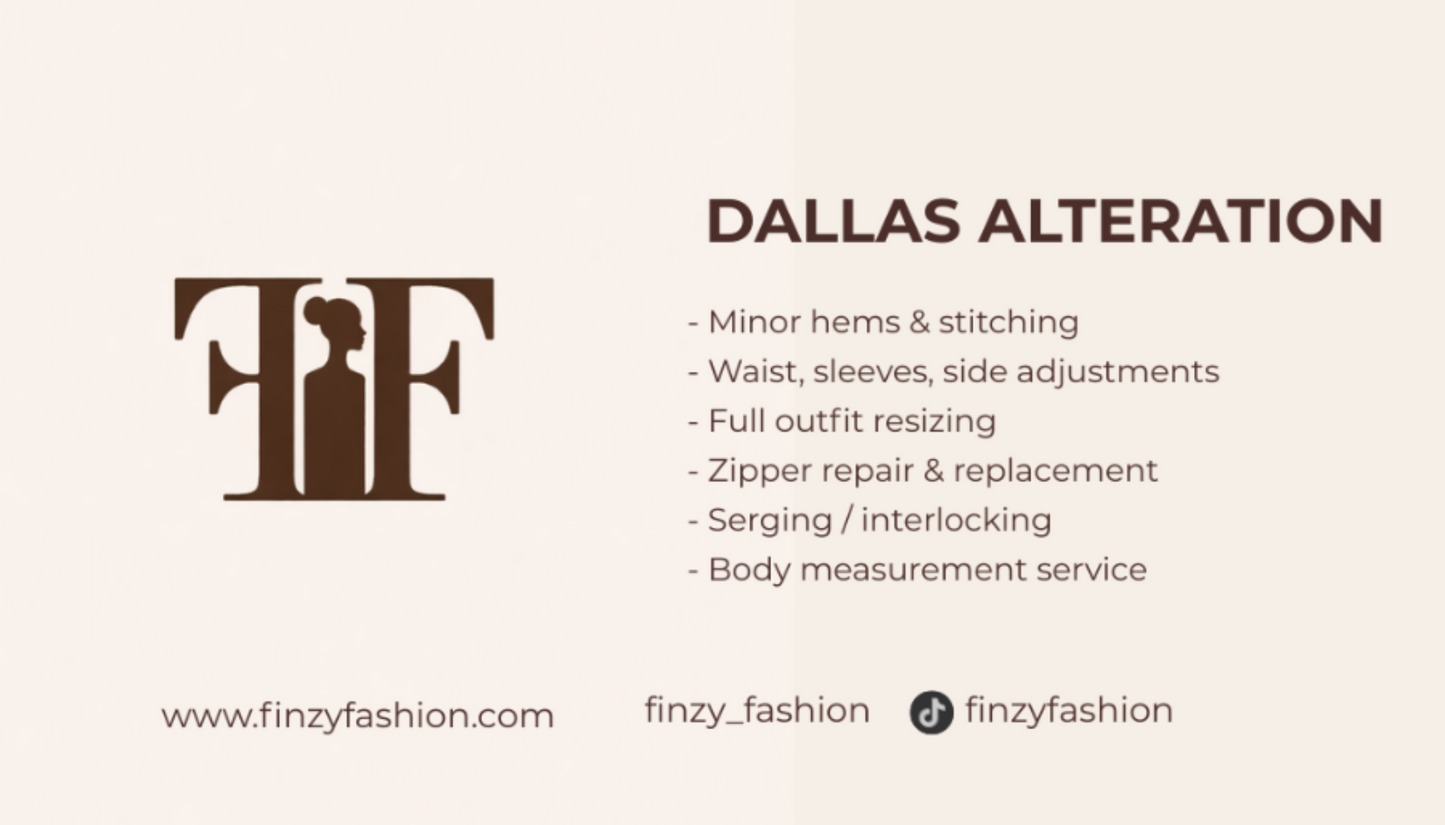Clothing Alteration Services – Professional Tailoring | Finzy Fashion
